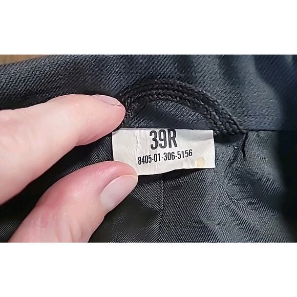 VINTAGE US Army 3rd Cavalry Jacket Coat 39R – EUC, Dry Clean Needed - Picture 4 of 8